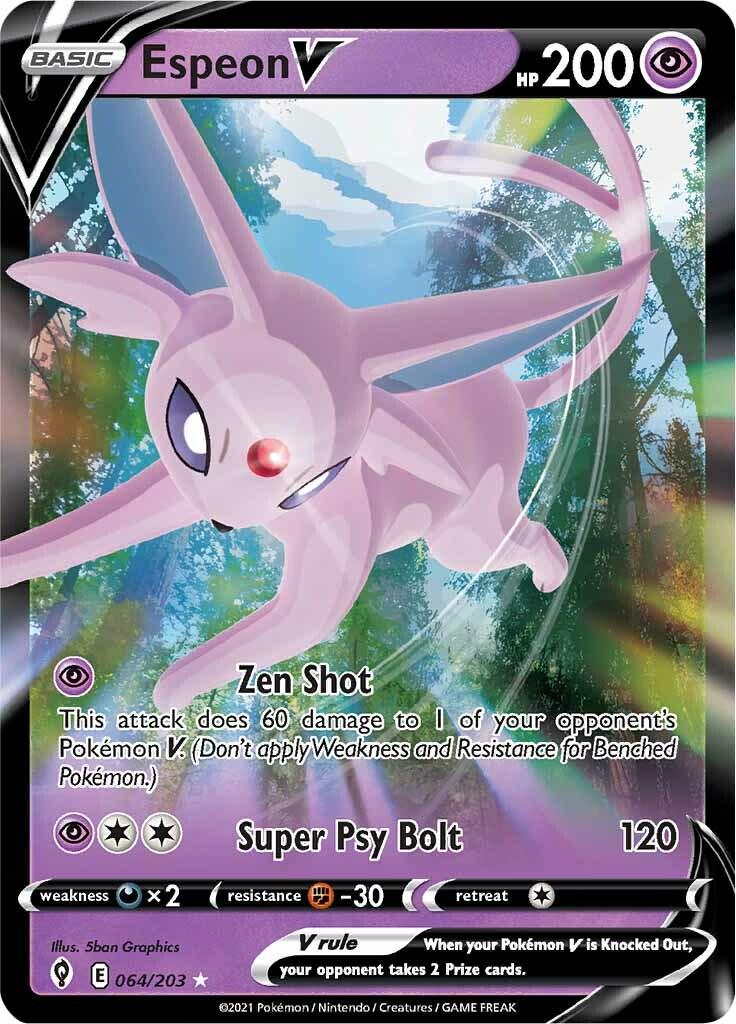 Espeon v #64 Evolving skies
