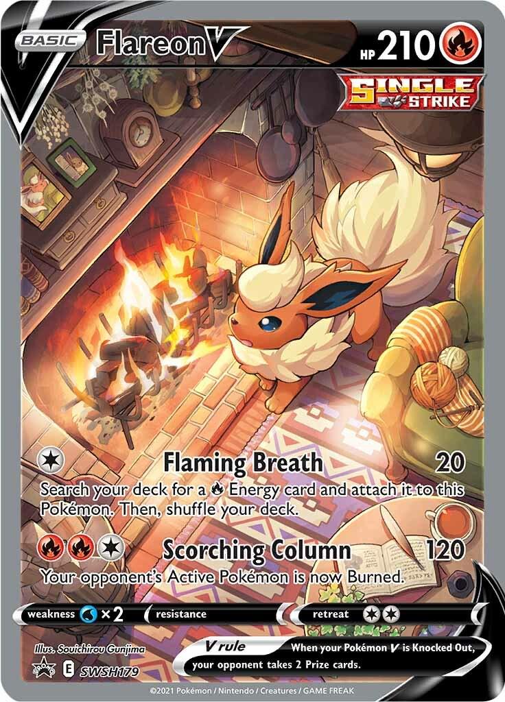 Flareon V #SWSH179 Pokemon Promo
