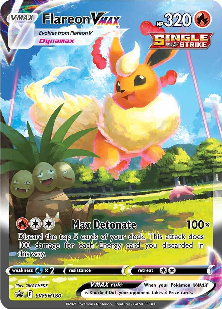 Flareon VMAX #SWSH180 Pokemon Promo
