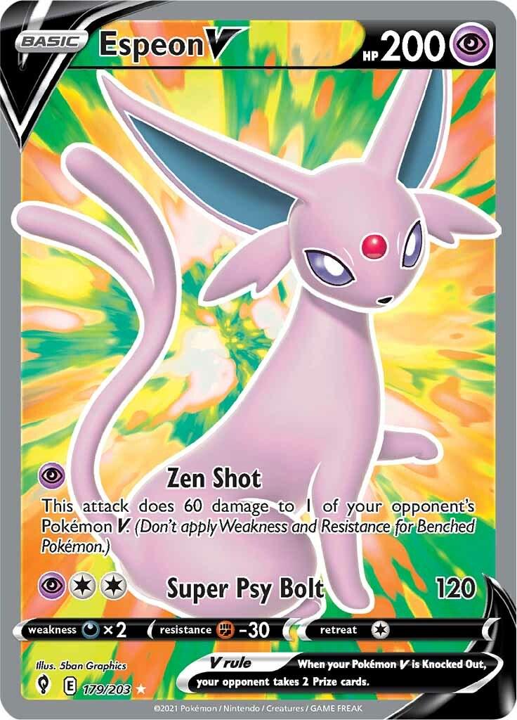 Espeon v #179 Evolving skies