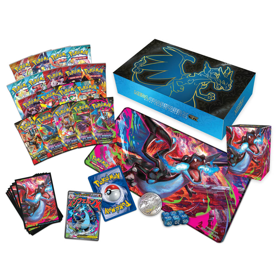 Pokémon TCG Mega Charizard X ex Ultra Premium Collection